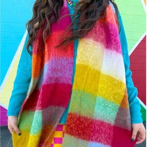 Trendy Rainbow Scarf